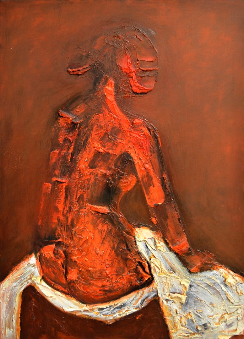 Impasto oil on canvas