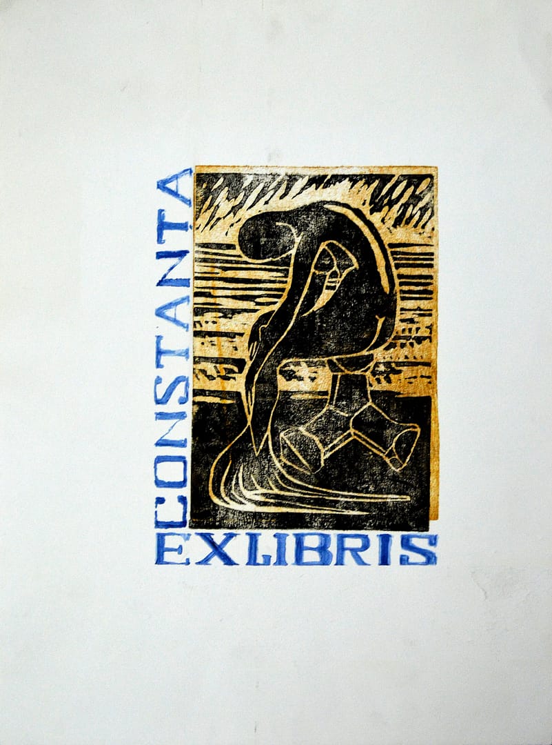 Graphic Illustration for Constanta Exlibris