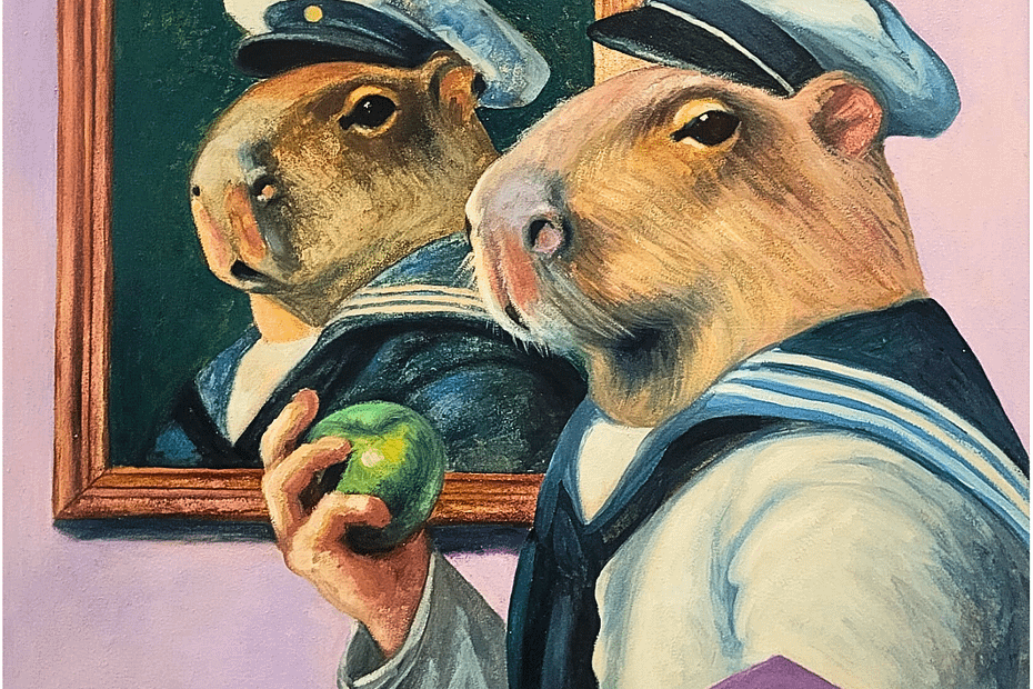 Oil on canvas painting