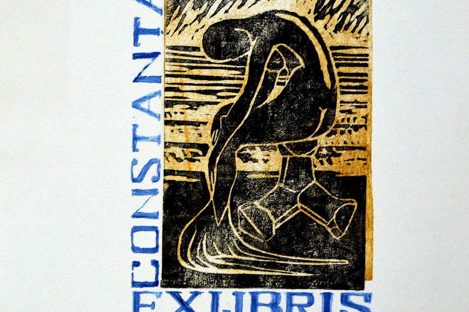 Graphic Illustration for Constanta Exlibris